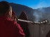 Días budistas en el monasterio de Tawang