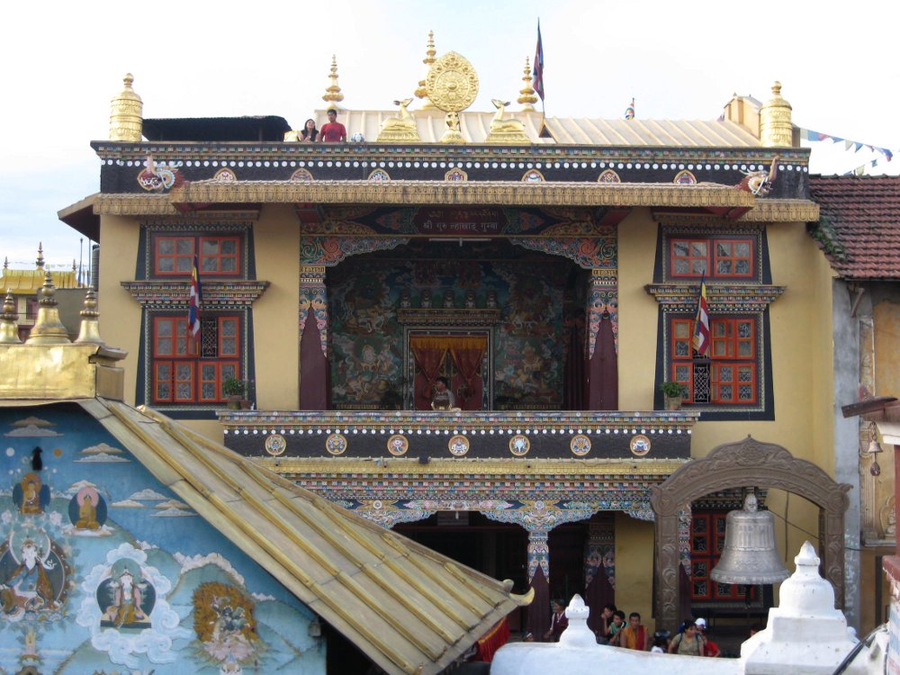 monasterio tibetano boudanath nepal