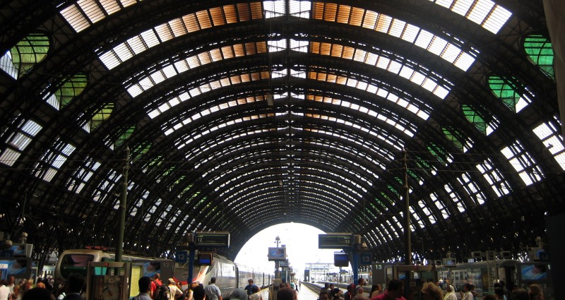 Estación de tren "Milano Centrale"